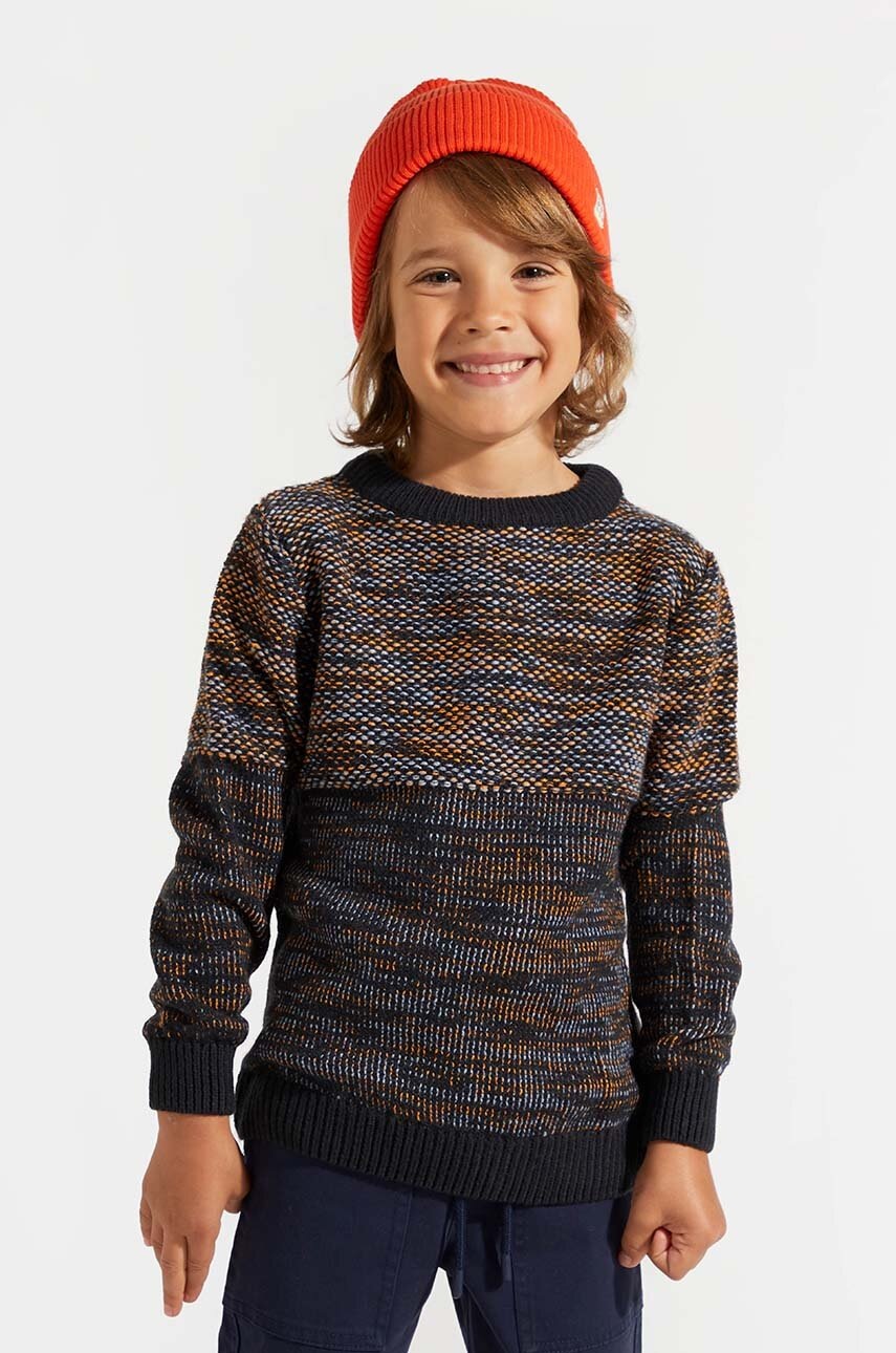 

Детски пуловер Coccodrillo в тъмносиньо DIGITAL BOY KIDS, Тъмносин
