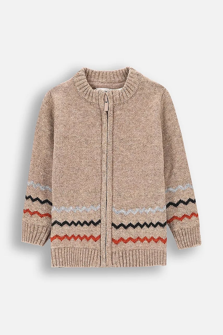 Coccodrillo cardigan bebe culoarea bej, BETWEEN FRIENDS BOY NEWBORN Coccodrillo cardigan bebe culoarea bej, BETWEEN FRIENDS BOY NEWBORN