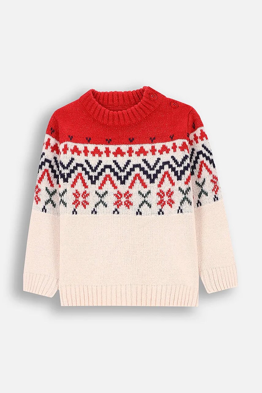 Coccodrillo pulover bebe culoarea bej, ELEGANT BABY BOY