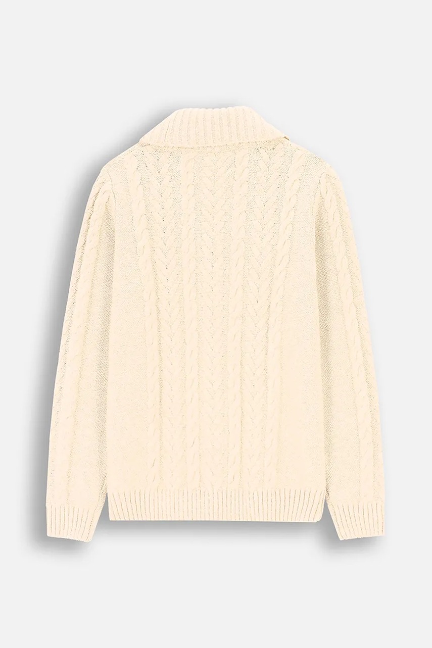 Детский кардиган Coccodrillo цвет бежевый ELEGANT JUNIOR BOY