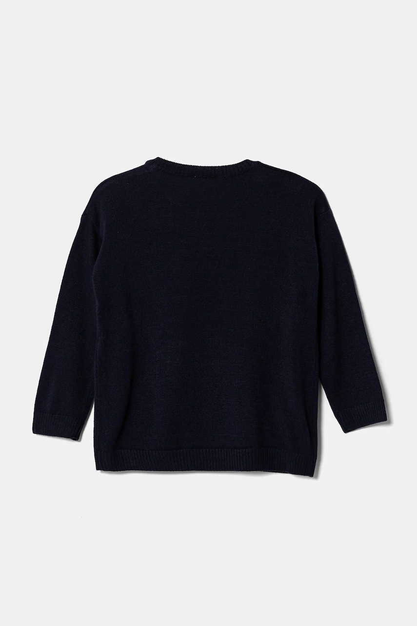 Детский свитер United Colors of Benetton цвет синий 1170H102F Детский свитер United Colors of Benetton цвет синий 1170H102F