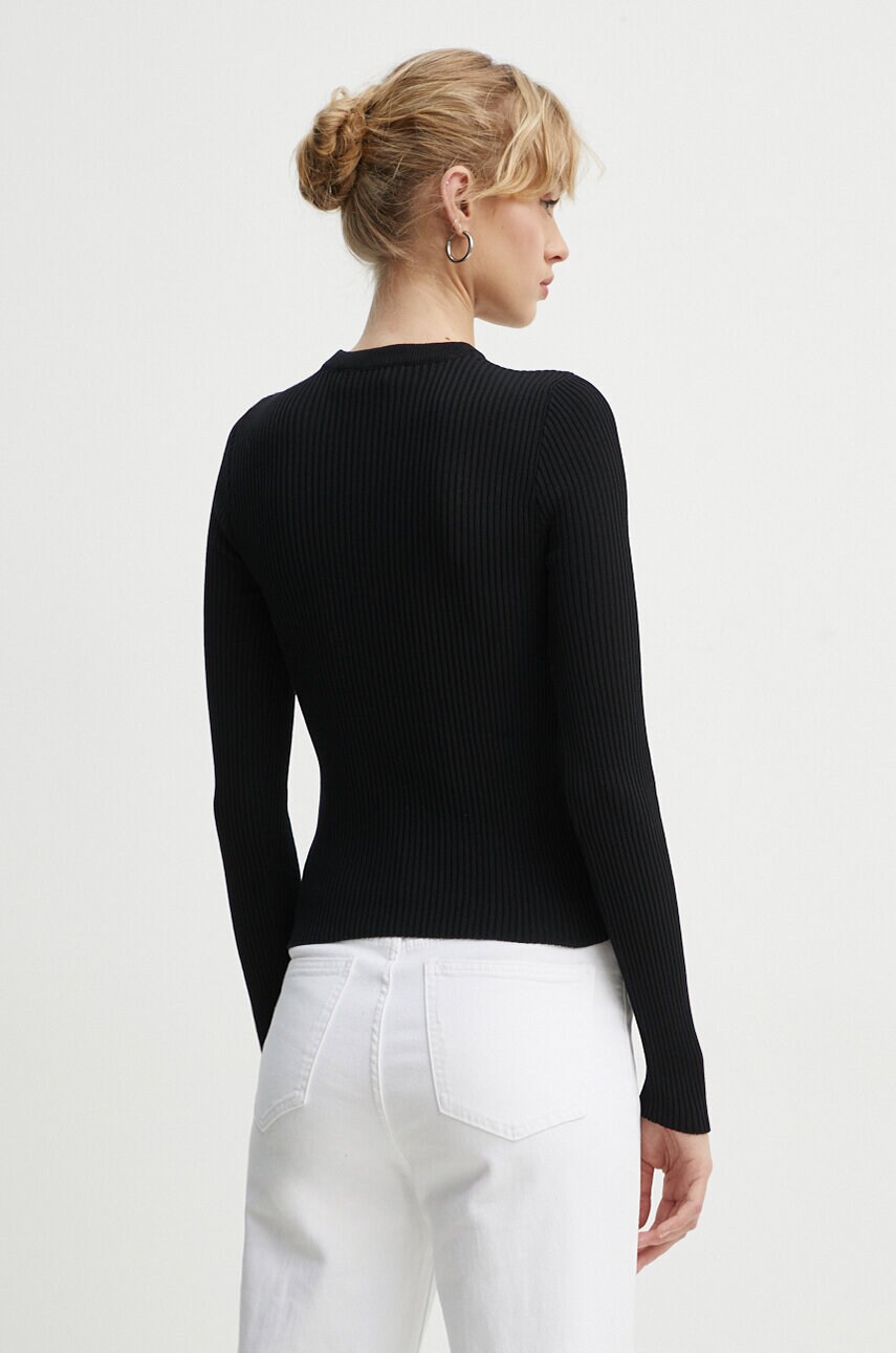 MSGM pulóver könnyű, női, fekete, 3741MDM227.247783 termék 2. képe