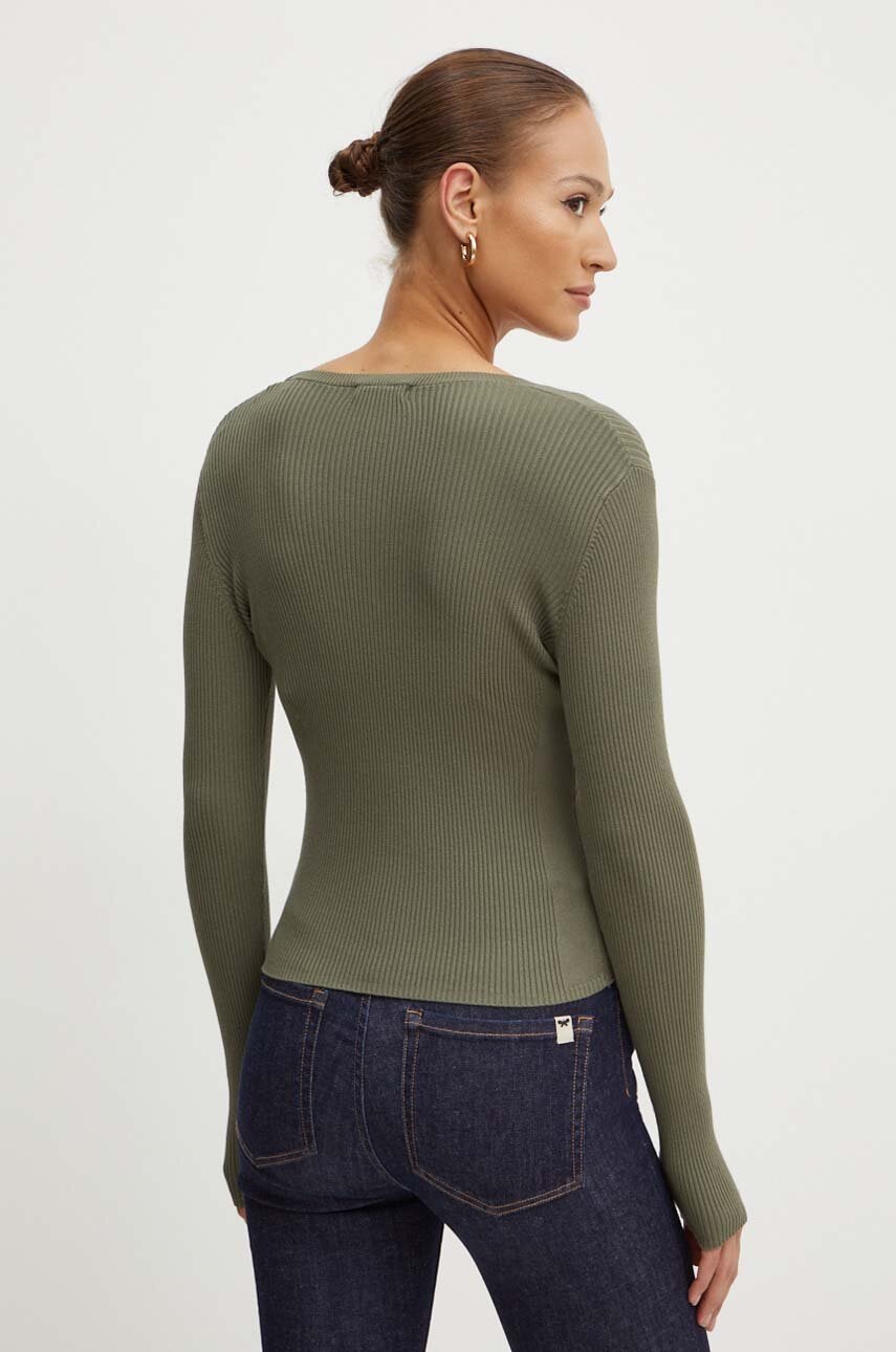 Guess pulóver BLAIRE női, zöld, W4YR16 Z2V62 termék 2. képe