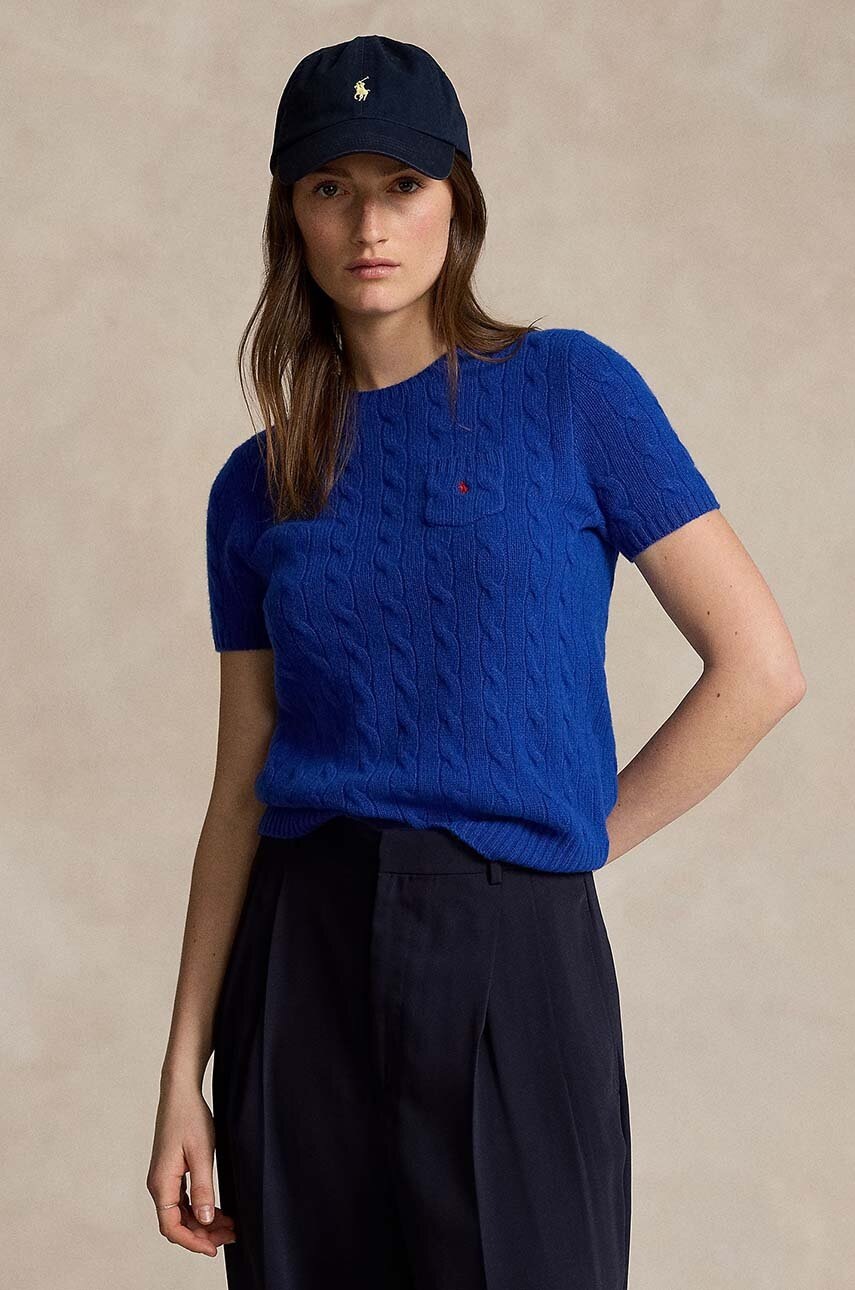 

Пуловер Polo Ralph Lauren дамски в лилаво 211910423, Виолетов