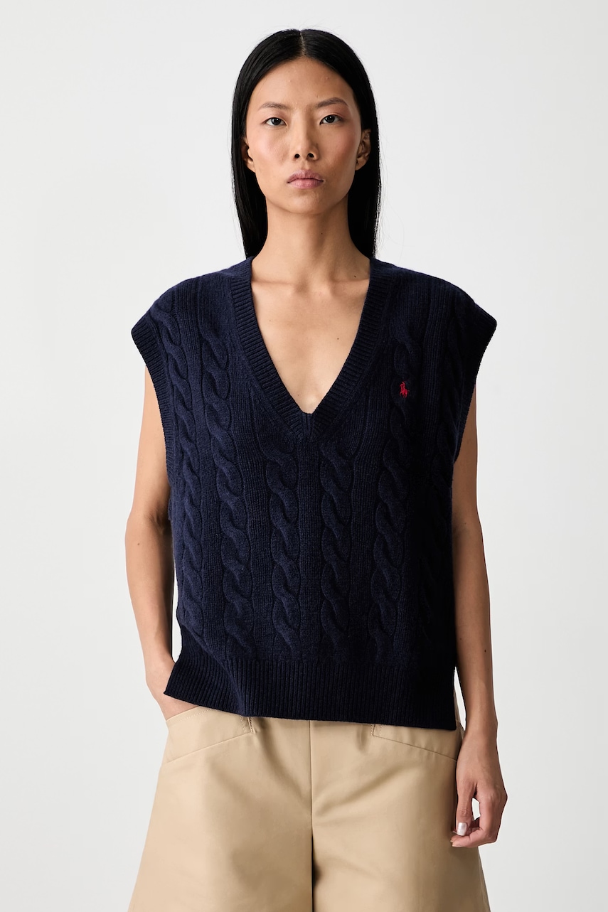Polo Ralph Lauren vestă pentru femei din lână