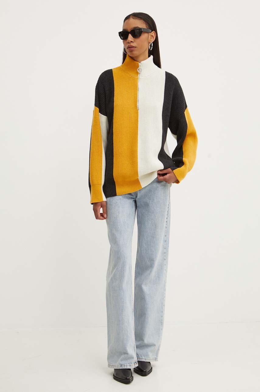 Μάλλινο πουλόβερ Moschino Jeans γυναικείο, 0907.8204 φωτογραφία