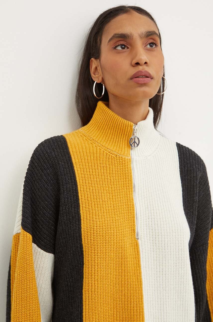 Μάλλινο πουλόβερ Moschino Jeans γυναικείο, 0907.8204 φωτογραφία