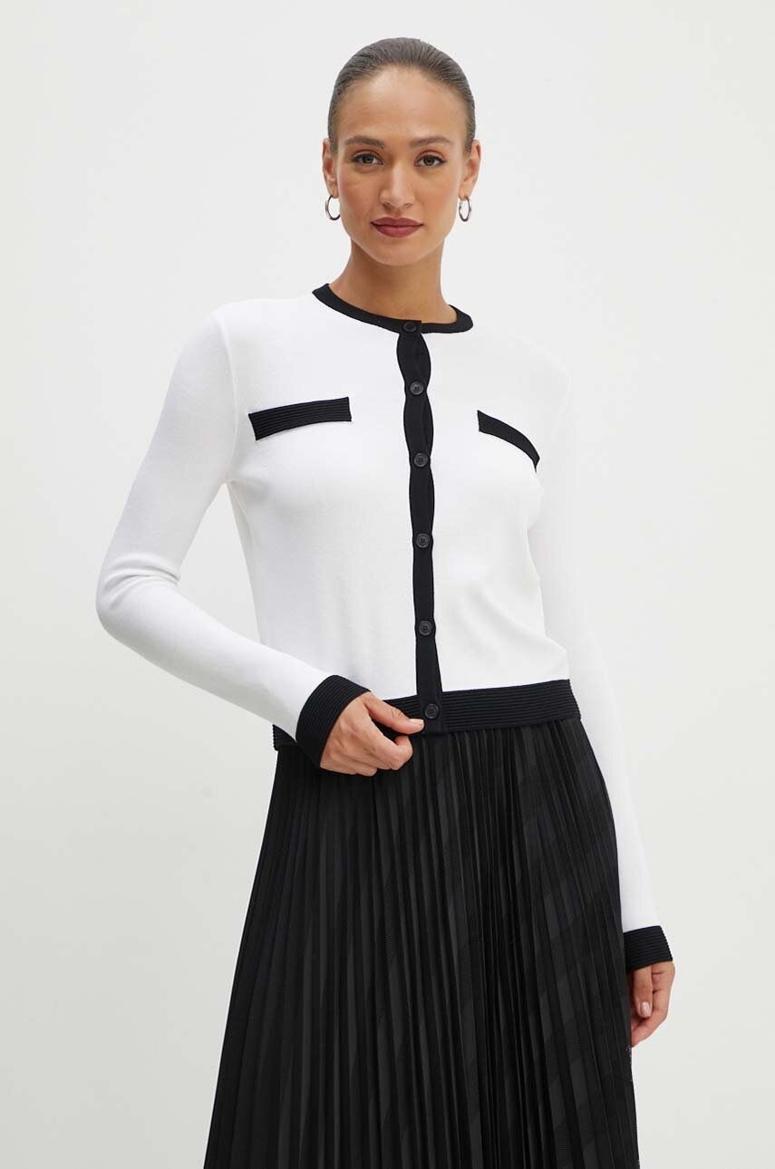 

Жилетка Karl Lagerfeld в бяло от лека материя 245W2001, Бял