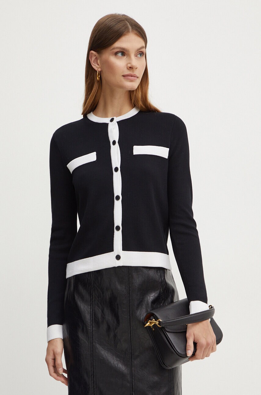 

Жилетка Karl Lagerfeld в черно от лека материя 245W2001, Черен