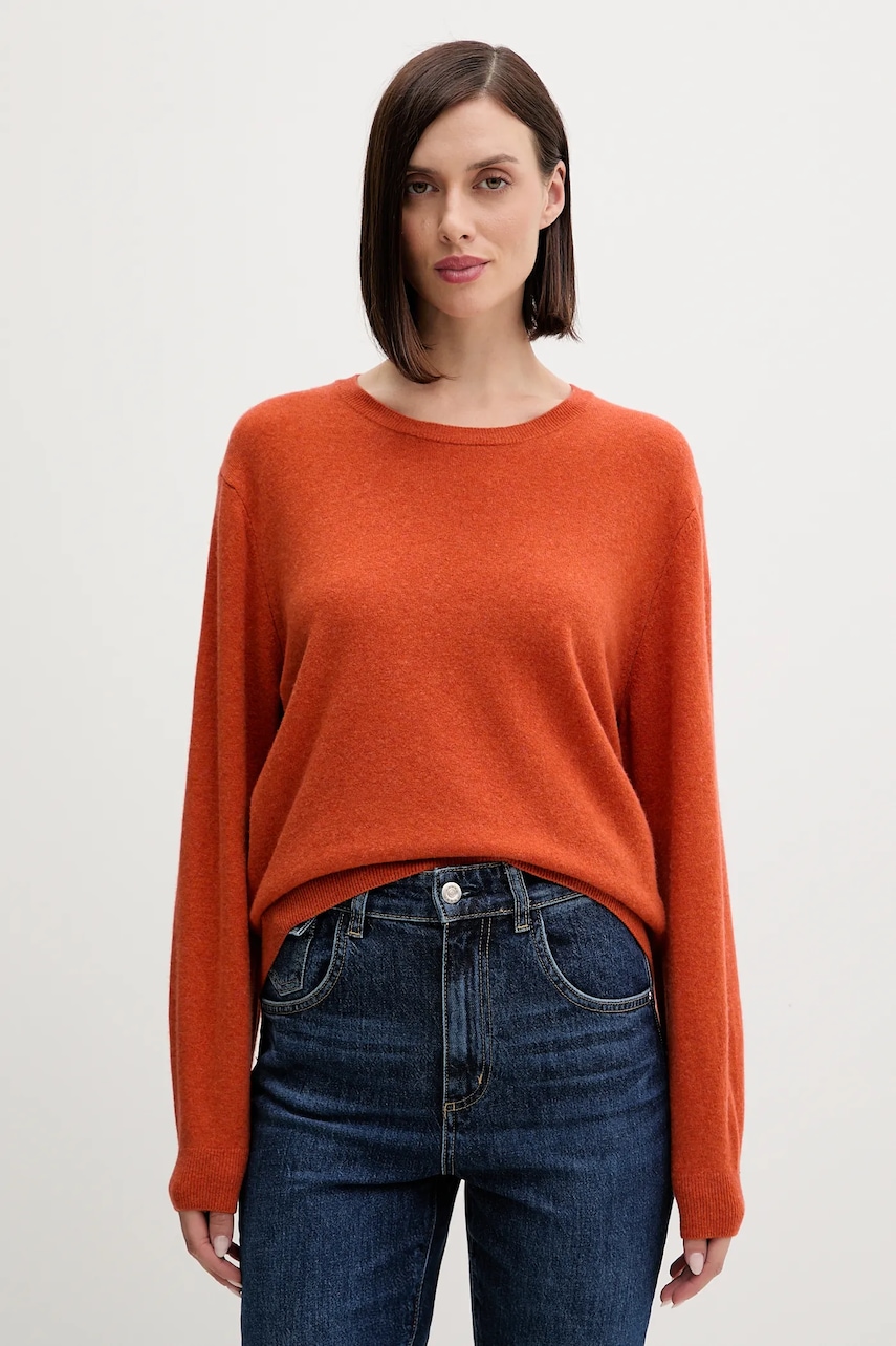 United Colors of Benetton pulover de lână culoarea bej, light, 1002D10BG