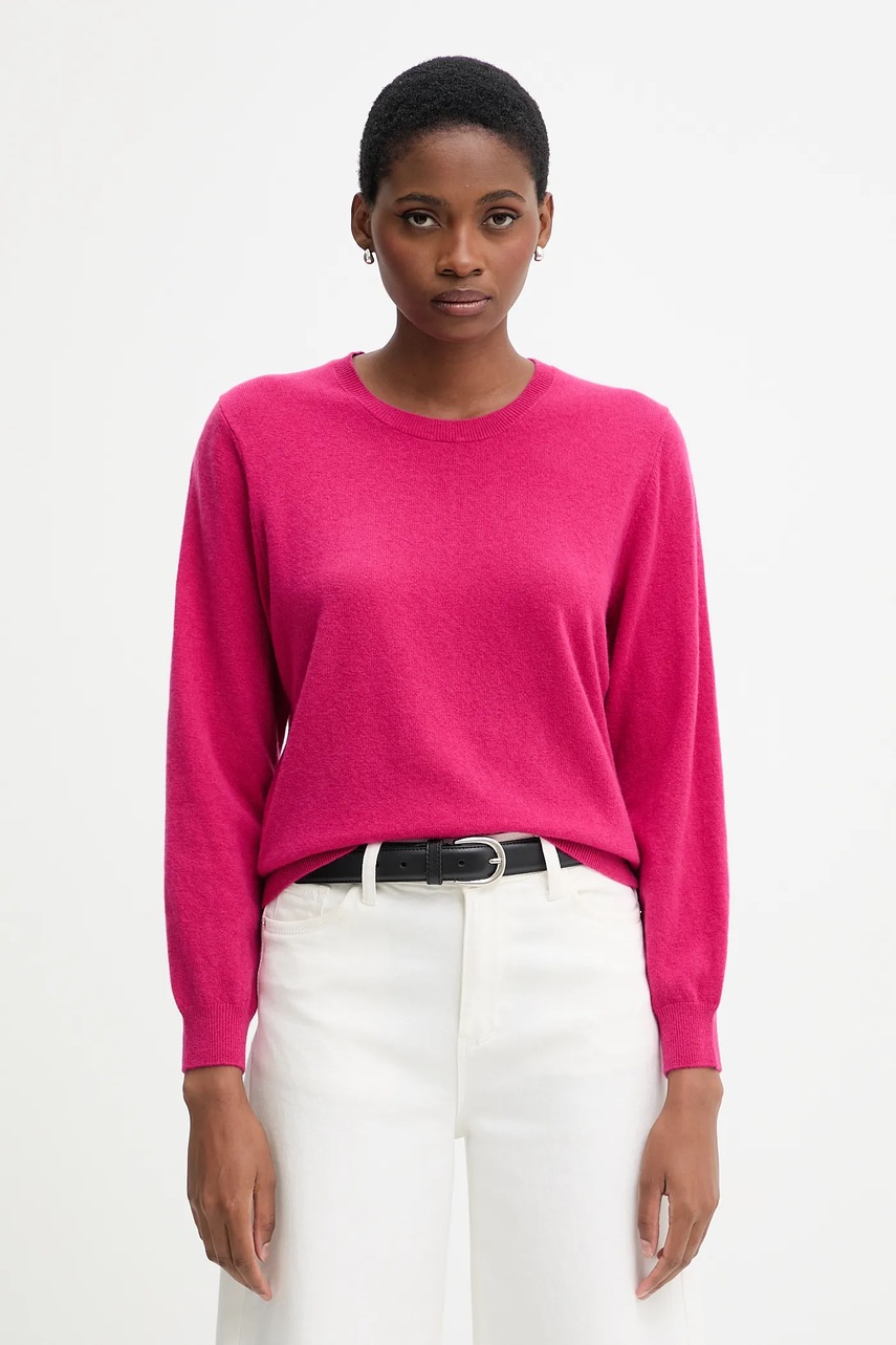 United Colors of Benetton pulover de lână culoarea negru, 1002D10BG