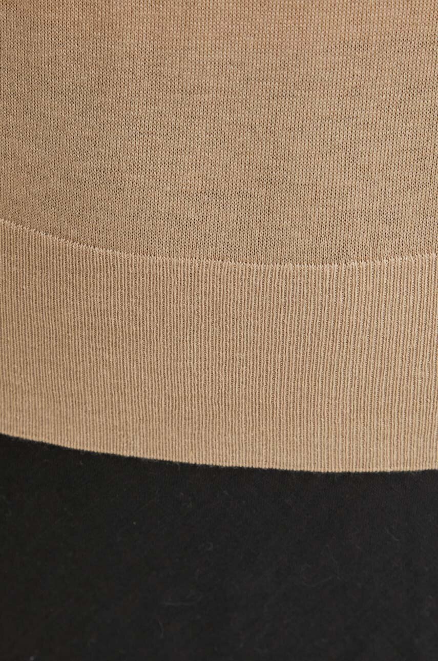 Πουλόβερ με προσθήκη μαλλιού By Malene Birger MANTEA γυναικείο, χρώμα: μπεζ, Q72434002 φωτογραφία