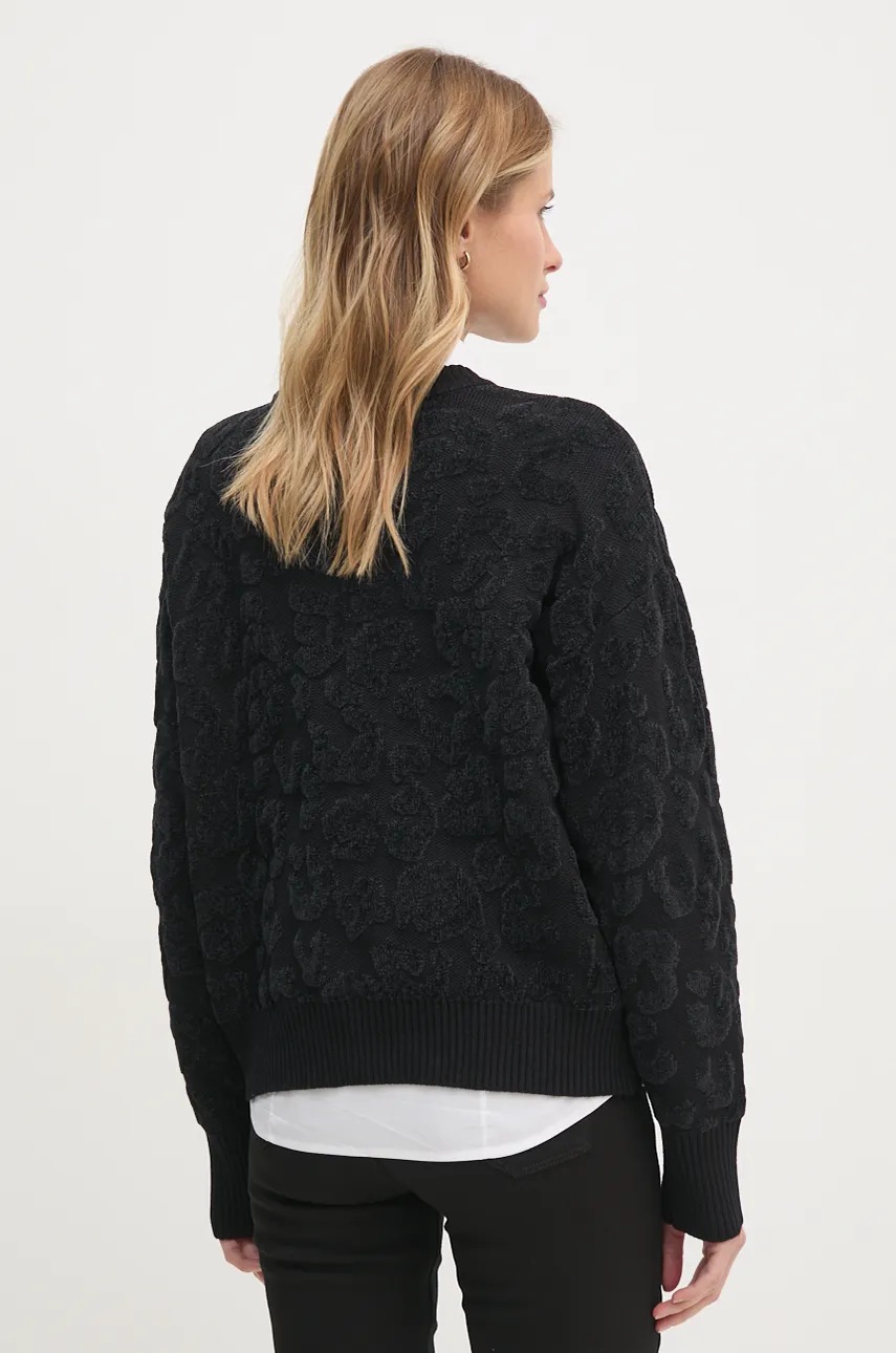 Светр Dkny жіночий колір чорний  P4MSAQ51 