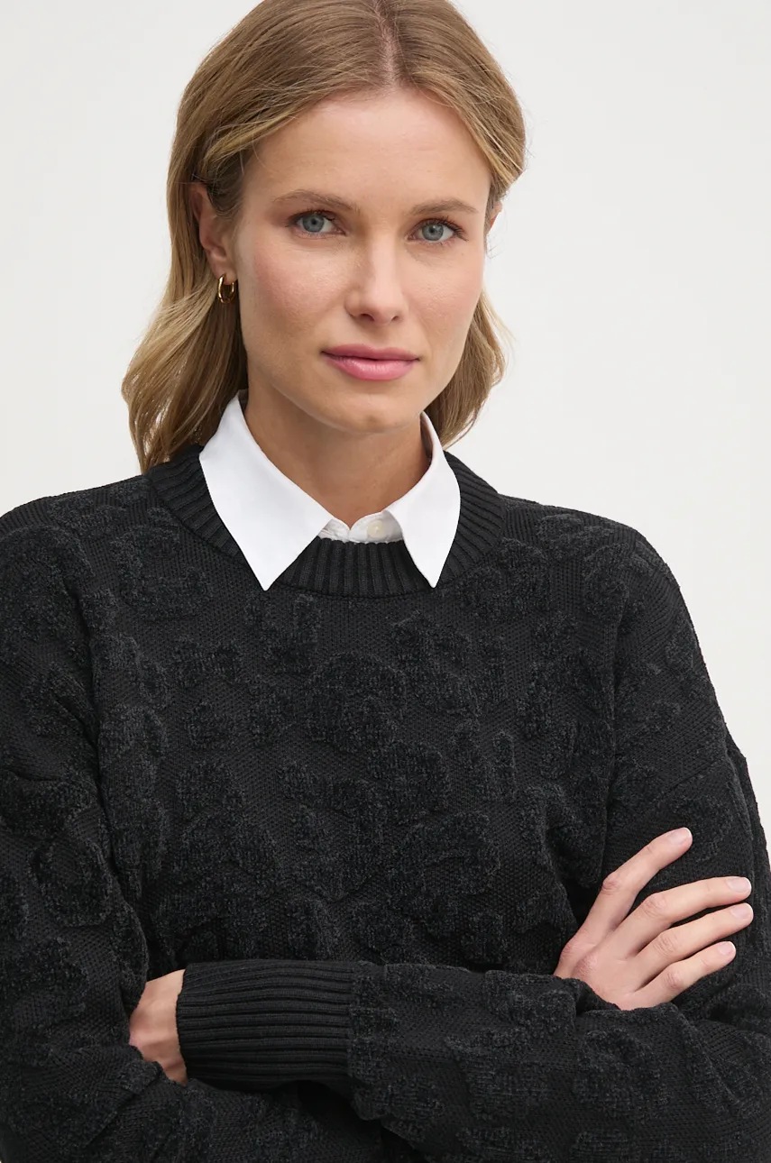 Светр Dkny жіночий колір чорний  P4MSAQ51 