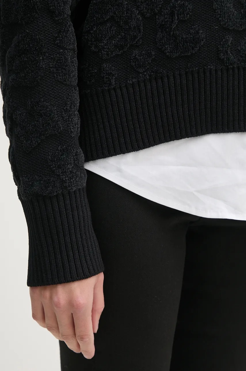 Светр Dkny жіночий колір чорний  P4MSAQ51 