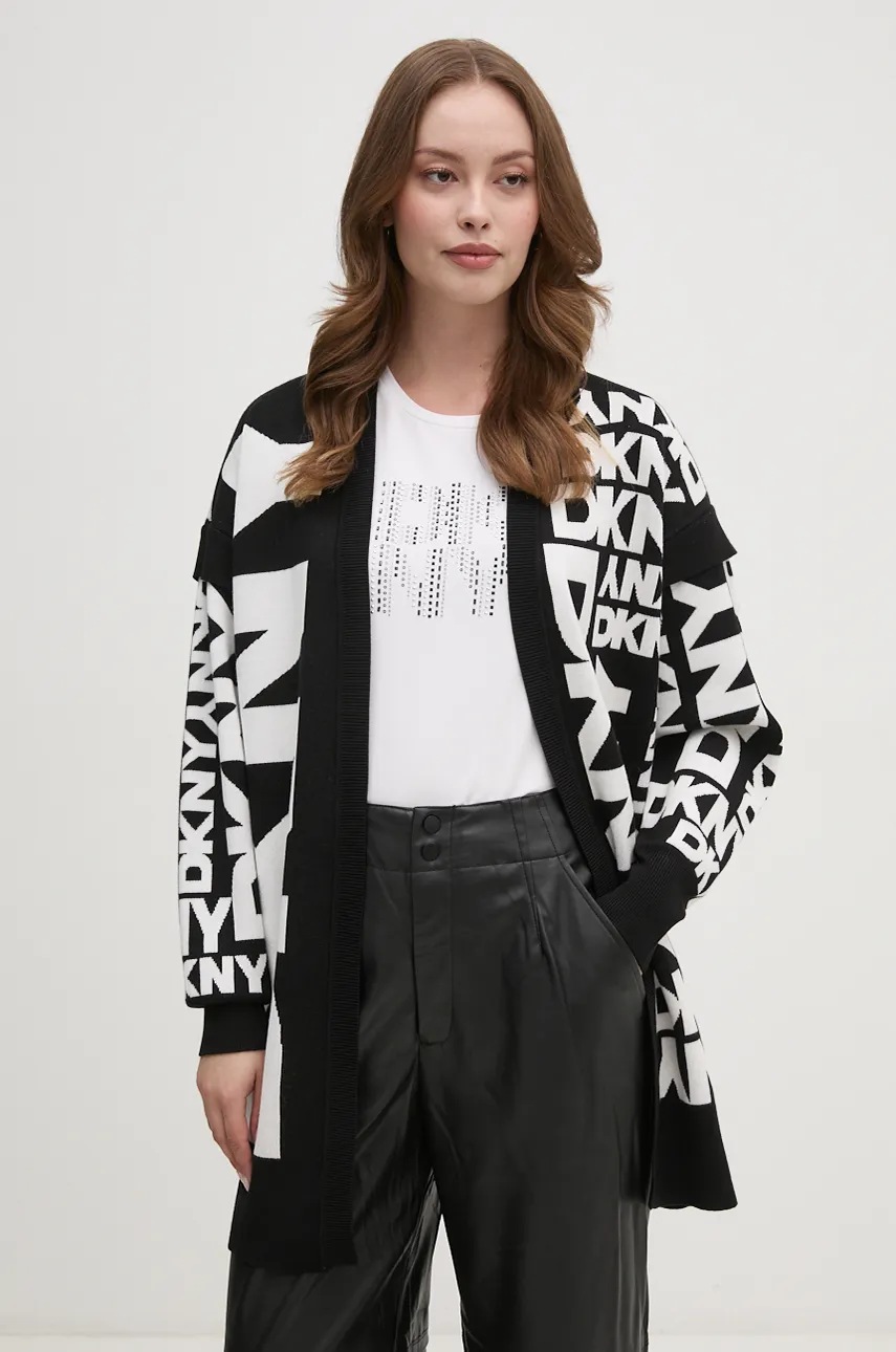 

Жилетка Dkny в черно от лека материя P4MXAQ21, Черен