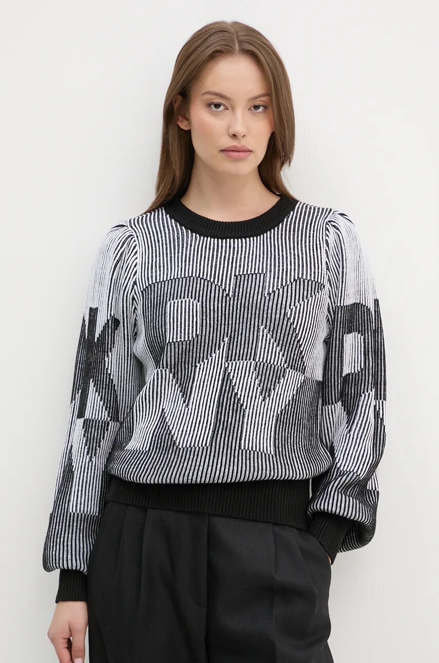 

Пуловер Dkny дамски в черно P4MSAQ30, Черен