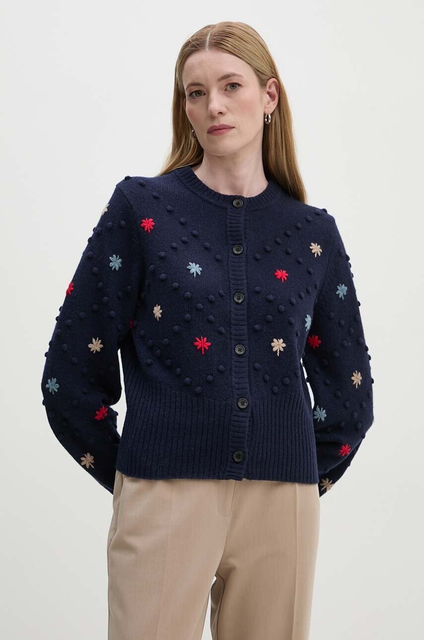 PS Paul Smith pulover femei, culoarea albastru marin, W2R.436N.N31251