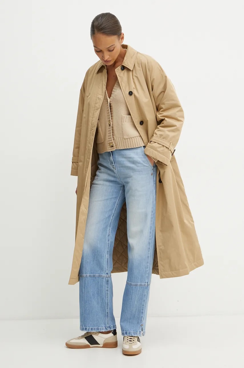 Шерстяной кардиган Weekend Max Mara цвет бежевый 2425346042600 Шерстяной кардиган Weekend Max Mara цвет бежевый 2425346042600
