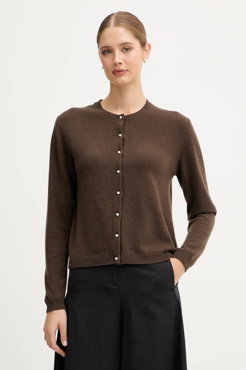 Levně Vlněný svetr United Colors of Benetton dámský, šedá barva, 1002D501U