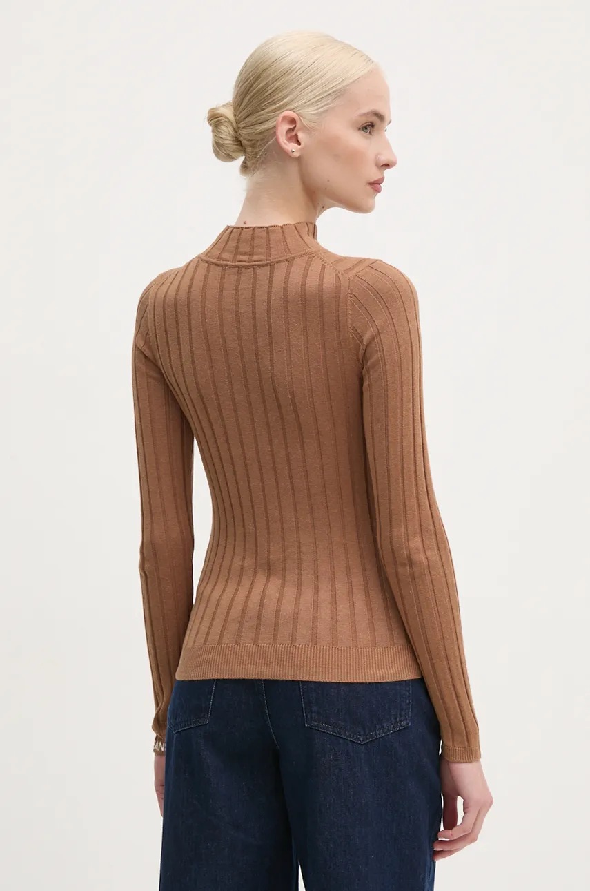 Pepe Jeans pulóver IZABEL TURTLENECK női, bézs, PL702224 termék 2. képe