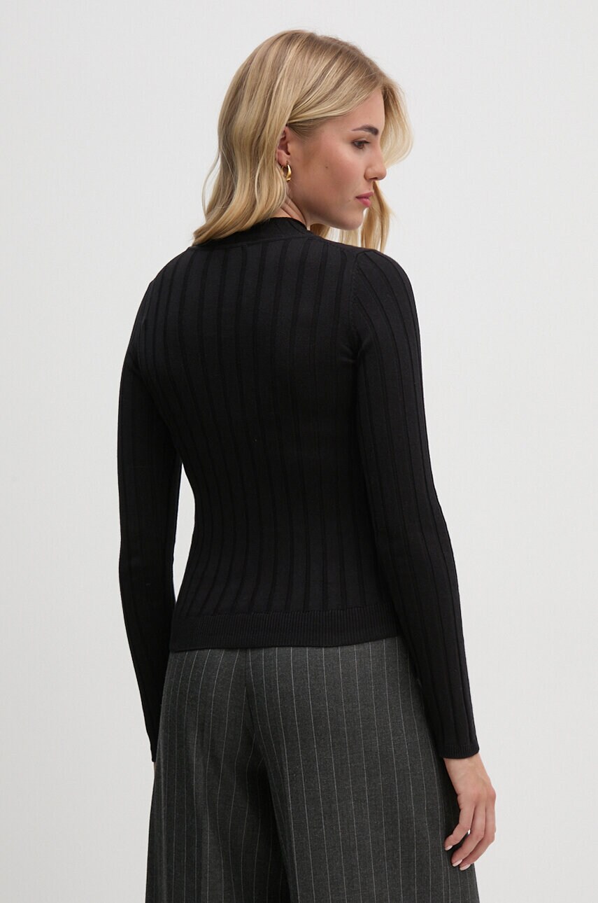 Pepe Jeans pulóver IZABEL TURTLENECK női, fekete, PL702224 termék 2. képe