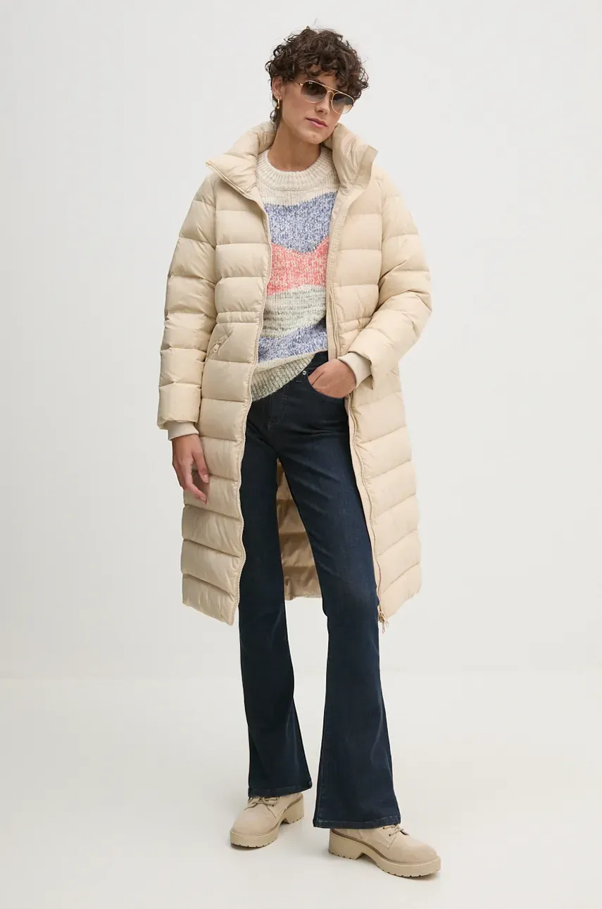 Свитер с примесью шерсти Pepe Jeans HARRIET женский цвет бежевый PL702232 Свитер с примесью шерсти Pepe Jeans HARRIET женский цвет бежевый PL702232