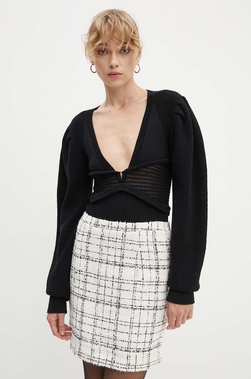 IRO pulover femei, culoarea negru, WP12DELVINA