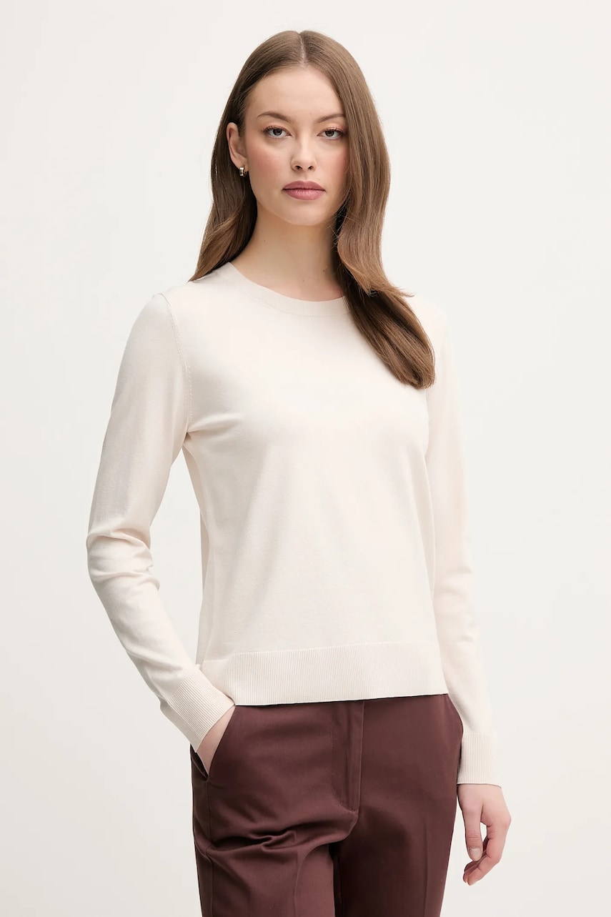 Sisley pulover femei, culoarea bej, light, 17Q3M100F