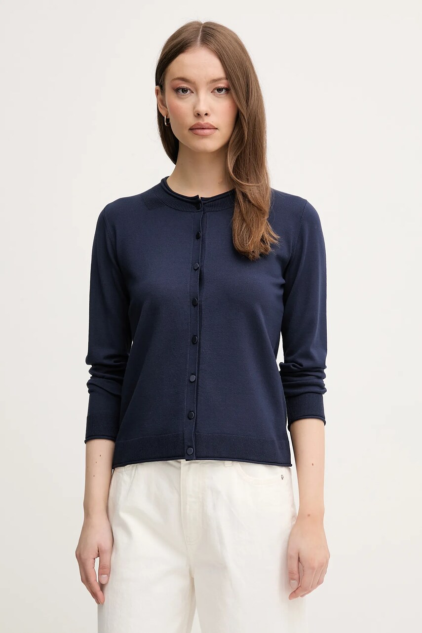Sisley cardigan femei, culoarea verde, light, 17Q3M5203
