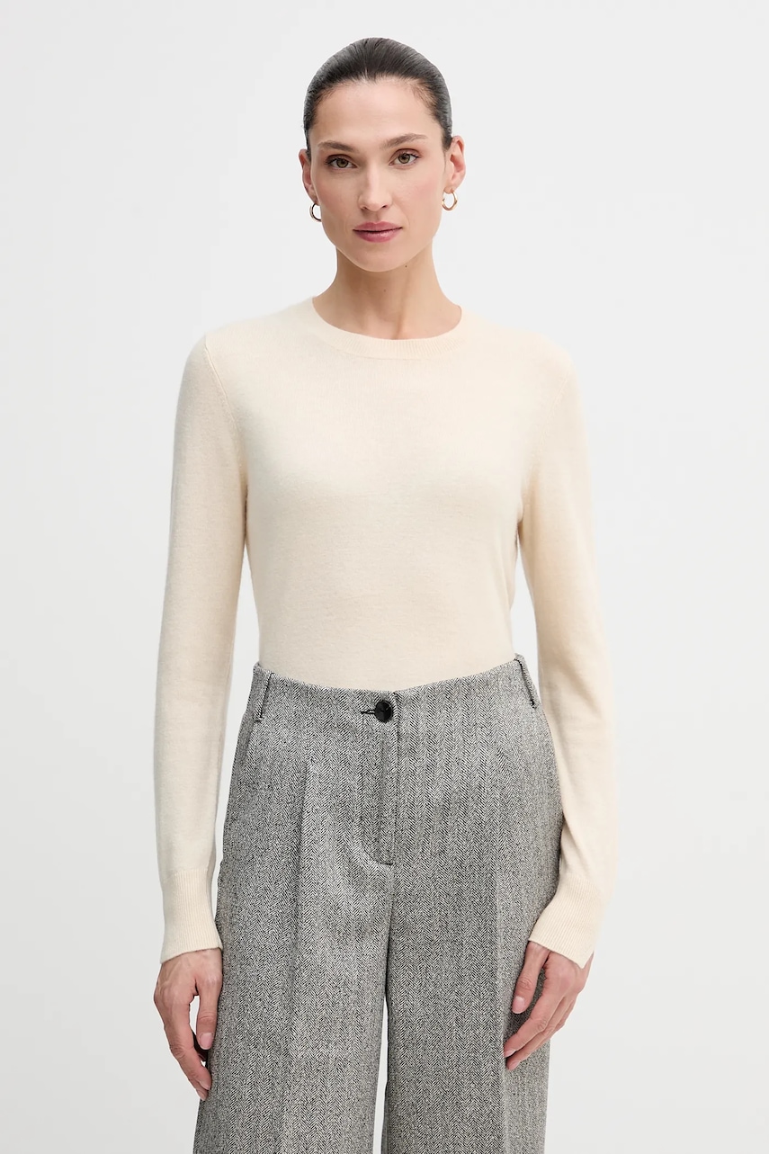 Sisley pulover culoarea bej, light, 102HM100F