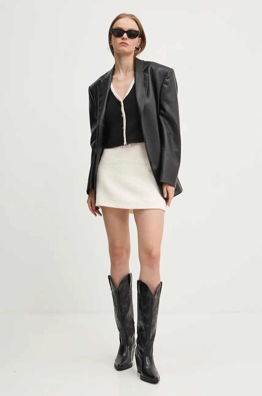 Γιλέκο Abercrombie & Fitch χρώμα: μαύρο, KI150-4193 φωτογραφία