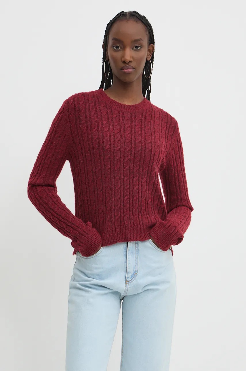 

Пуловер Superdry дамски в червено W6110565A-5BM, Червен