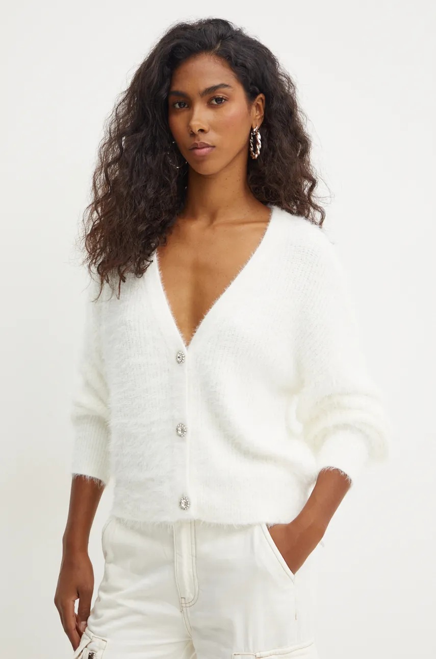 

Жилетка Guess KEYLA в бежово от лека материя W4BR27 Z3BH0, Бежов