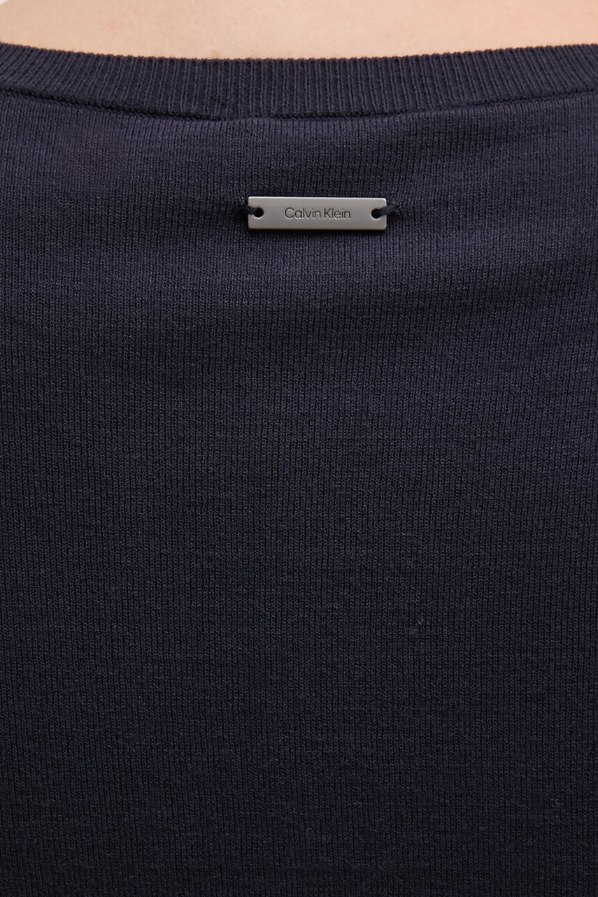 Πουλόβερ Calvin Klein χρώμα: ναυτικό μπλε, K20K207450 φωτογραφία