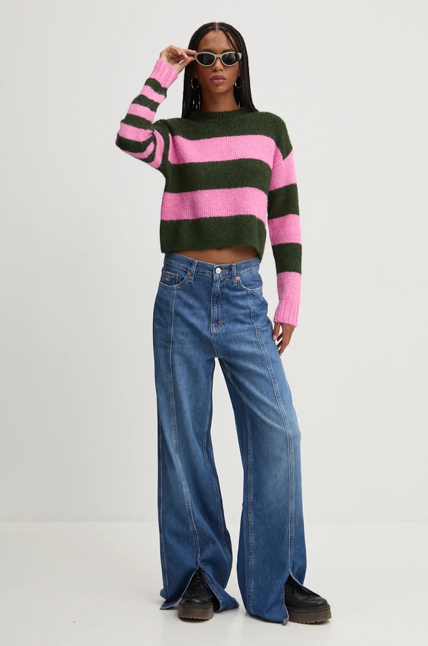 Свитер с примесью шерсти Desigual HAMILTON женский 24WWJF30 Свитер с примесью шерсти Desigual HAMILTON женский 24WWJF30