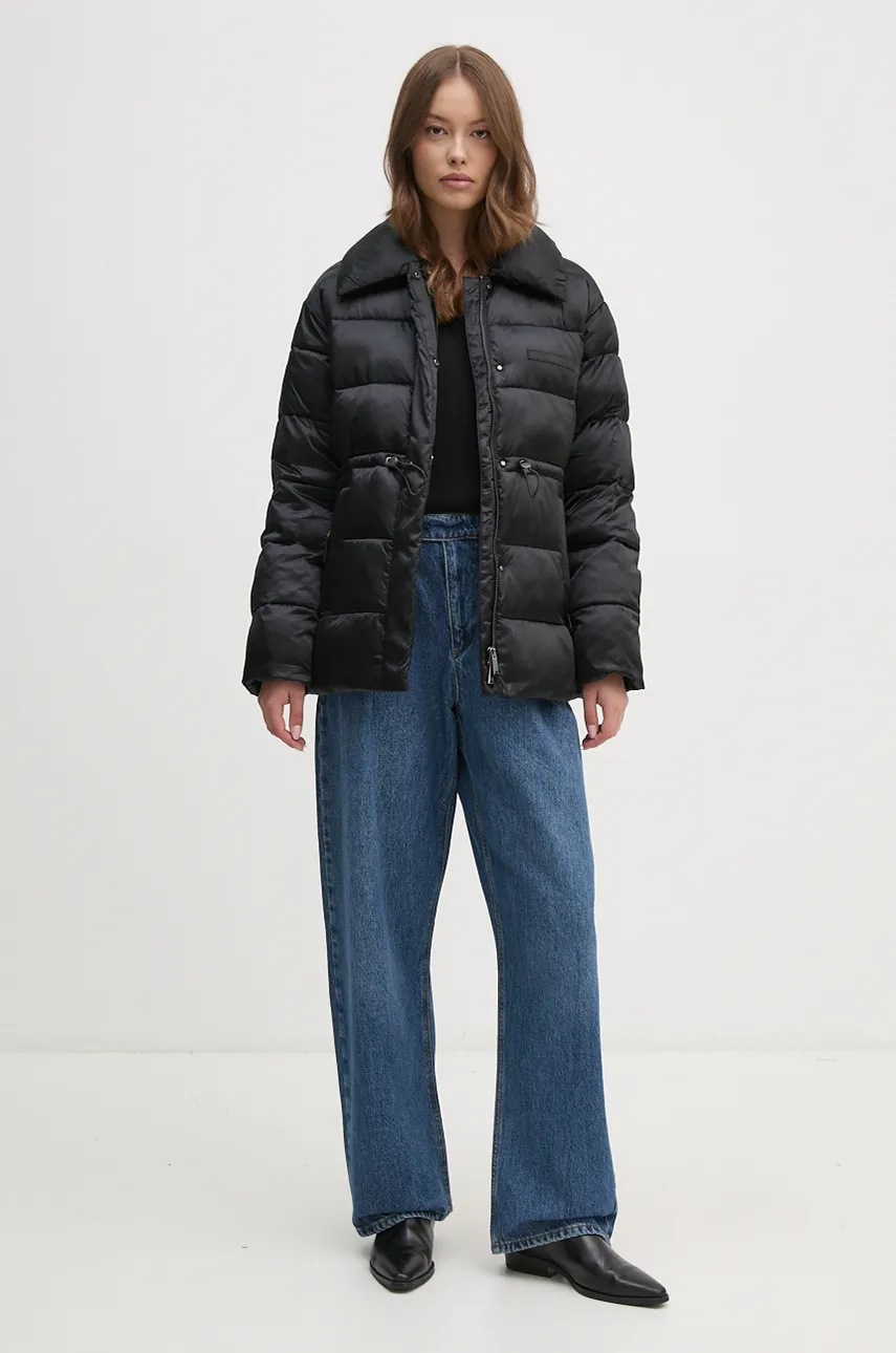 Шерстяной свитер Tommy Hilfiger женский цвет чёрный лёгкий WW0WW43505 Шерстяной свитер Tommy Hilfiger женский цвет чёрный лёгкий WW0WW43505
