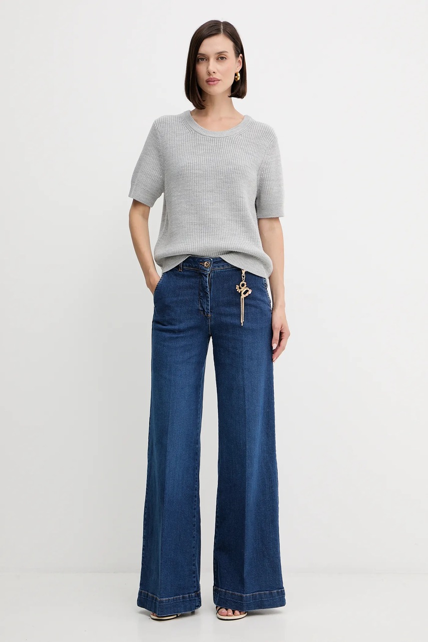 Шерстяной свитер MICHAEL Michael Kors цвет бежевый  MF4612JF2G