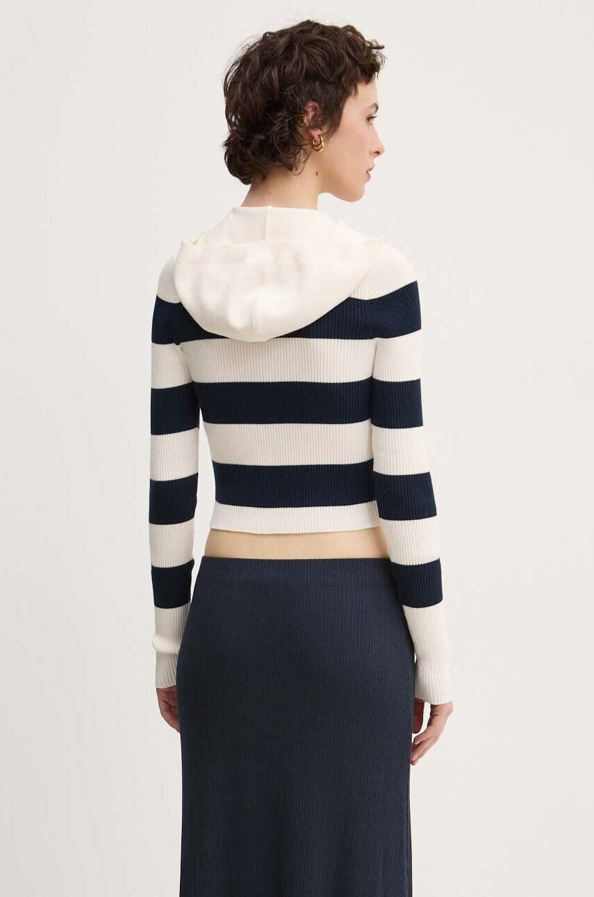 Tommy Jeans pulóver női, bézs, DW0DW18679 termék 2. képe