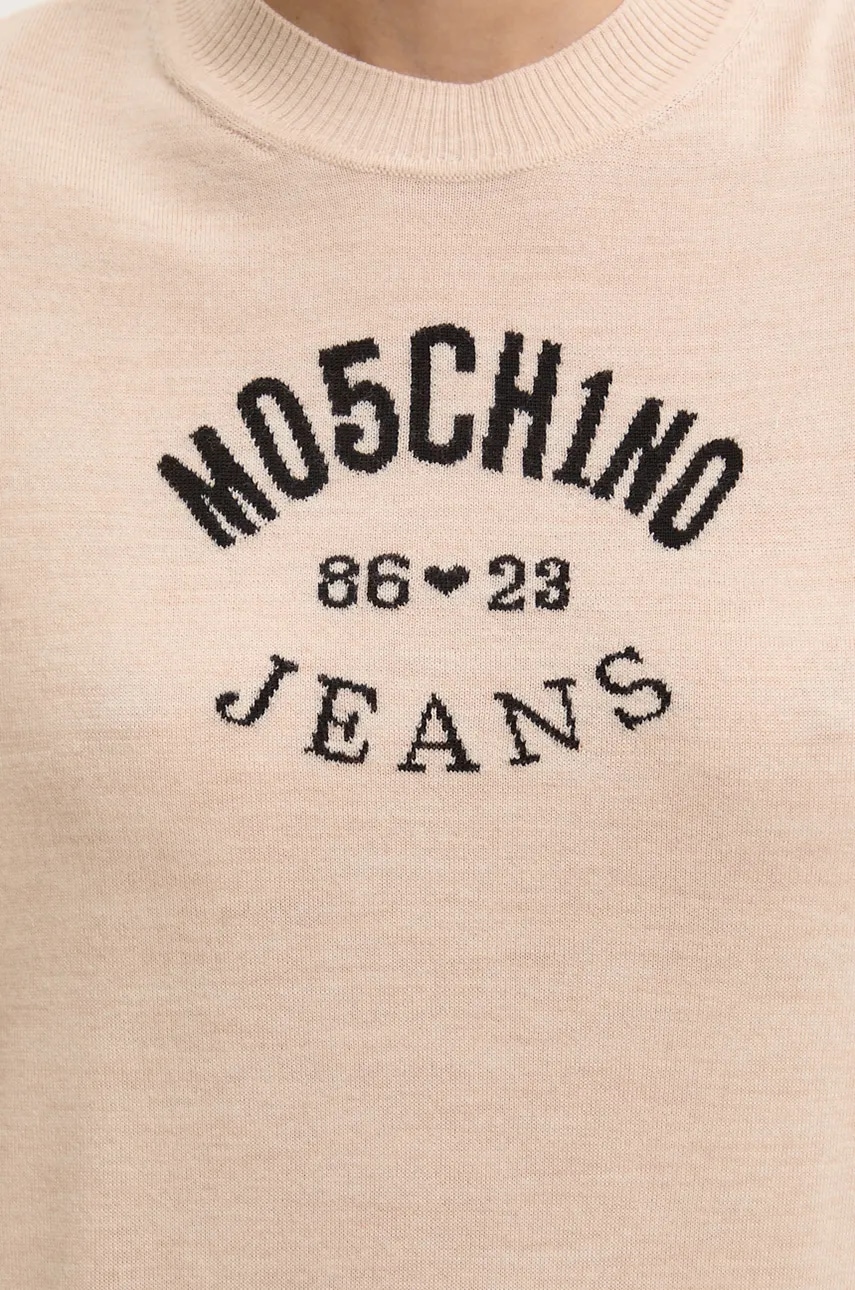 Vlnený sveter Moschino Jeans