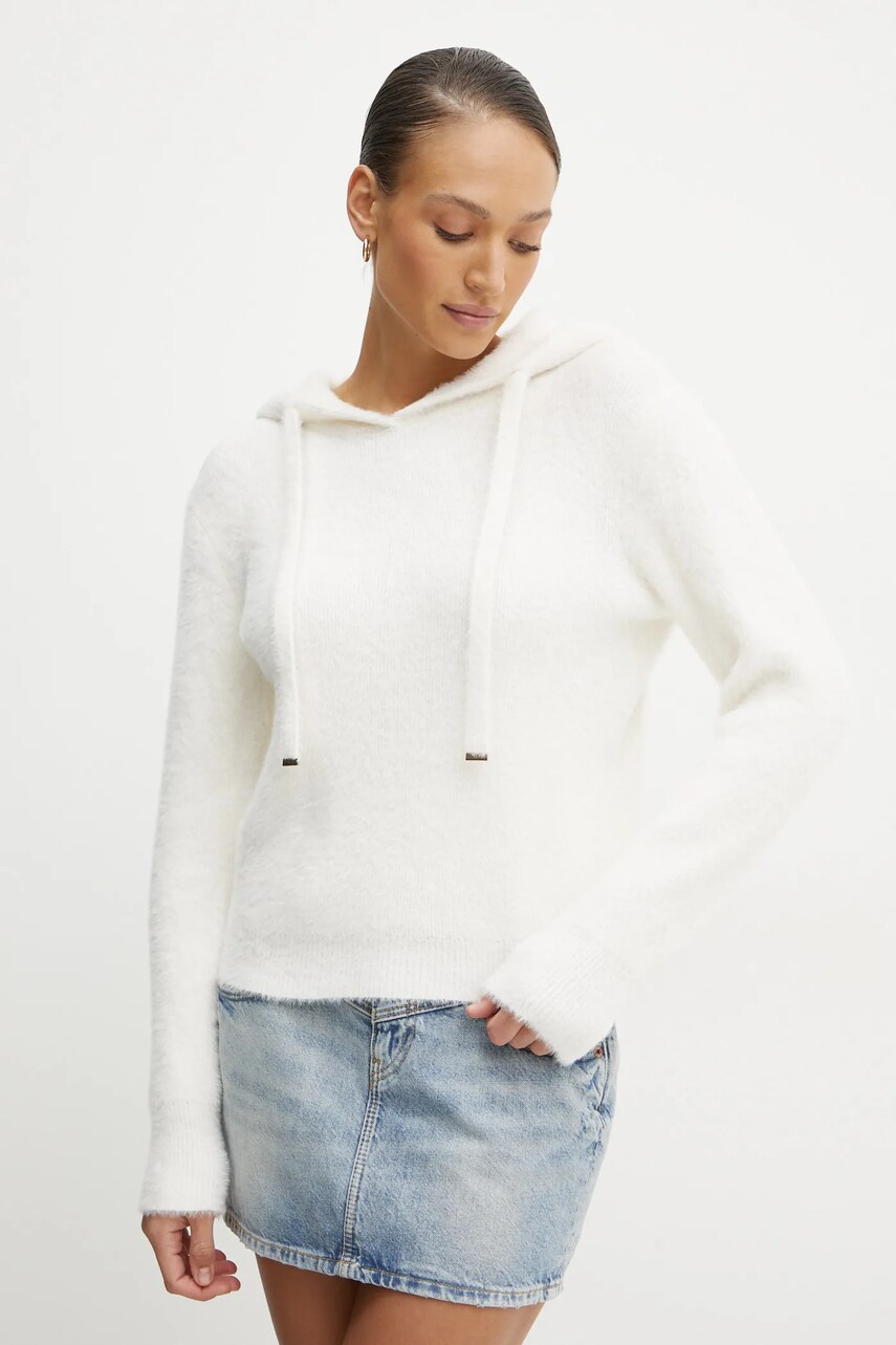 Morgan pulover MCAP femei, culoarea bej, MCAP