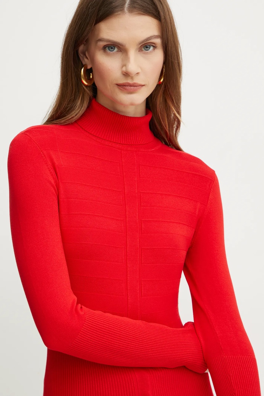 Πουλόβερ Morgan MENTOS.M χρώμα: κόκκινο, MENTOS.M φωτογραφία