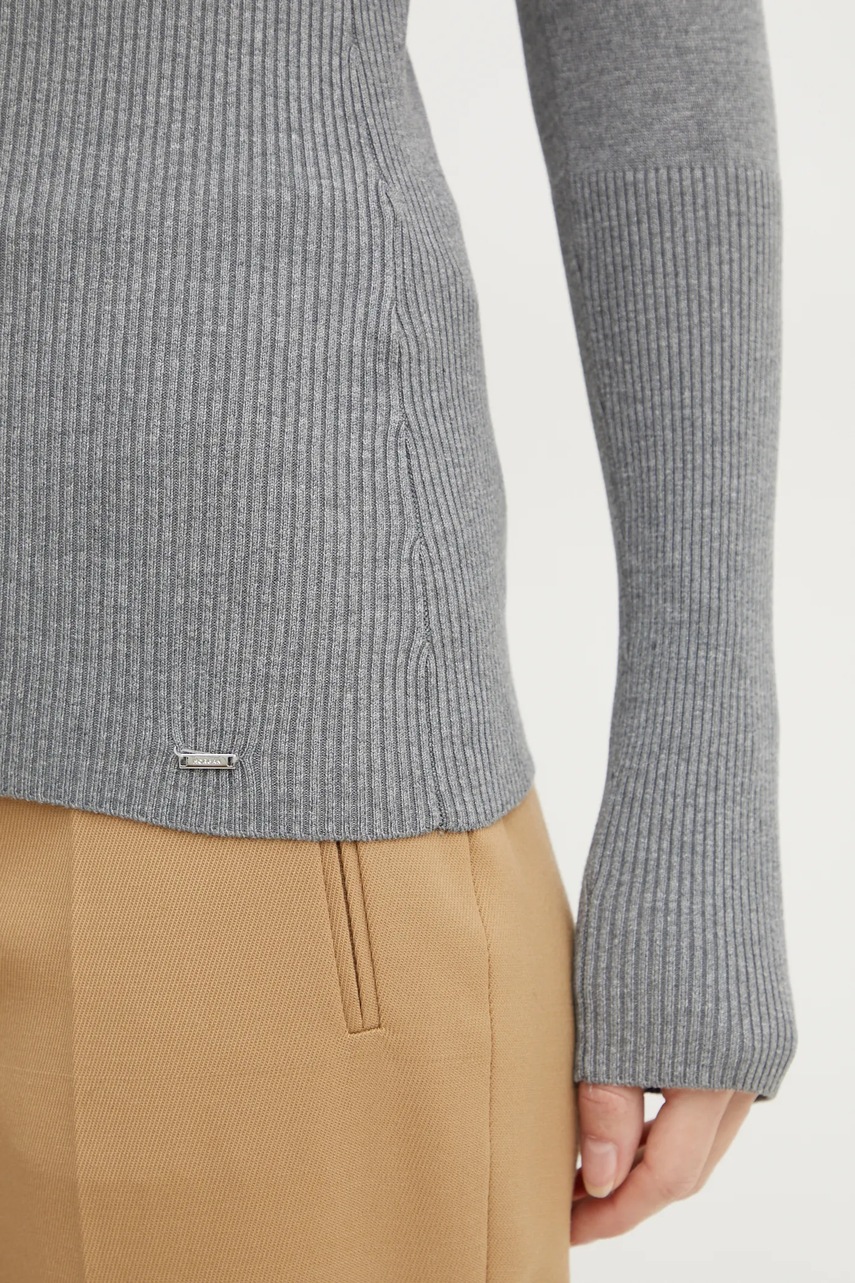 Πουλόβερ Morgan MENTOS.M χρώμα: γκρι, MENTOS.M φωτογραφία