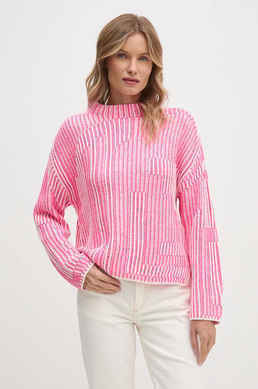 

Пуловер OUI дамски в розово 89582, Розов