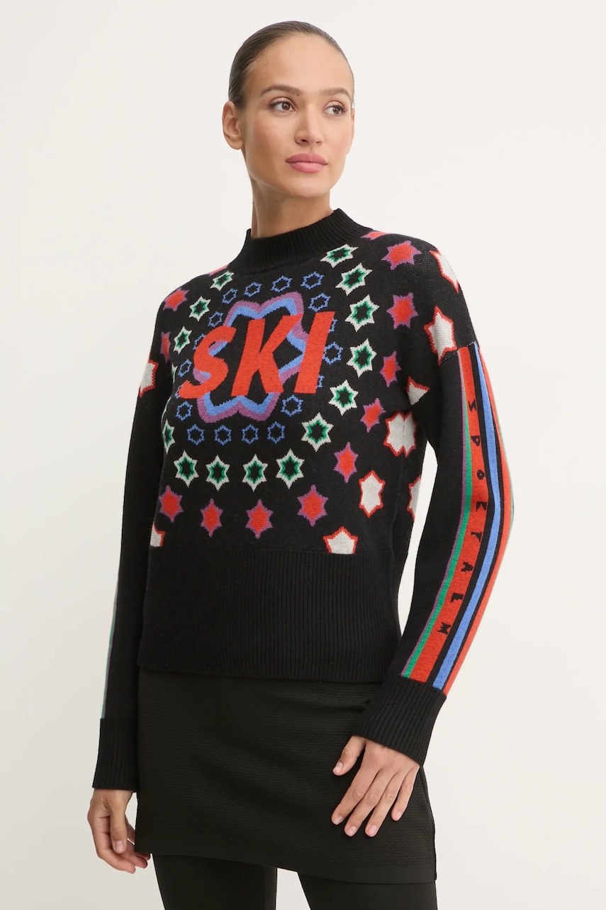 Sportalm pulover Rio de Janeiro femei, culoarea negru, călduros, cu turtleneck, 1824505732 Sportalm pulover Rio de Janeiro femei, culoarea negru, călduros, cu turtleneck, 1824505732
