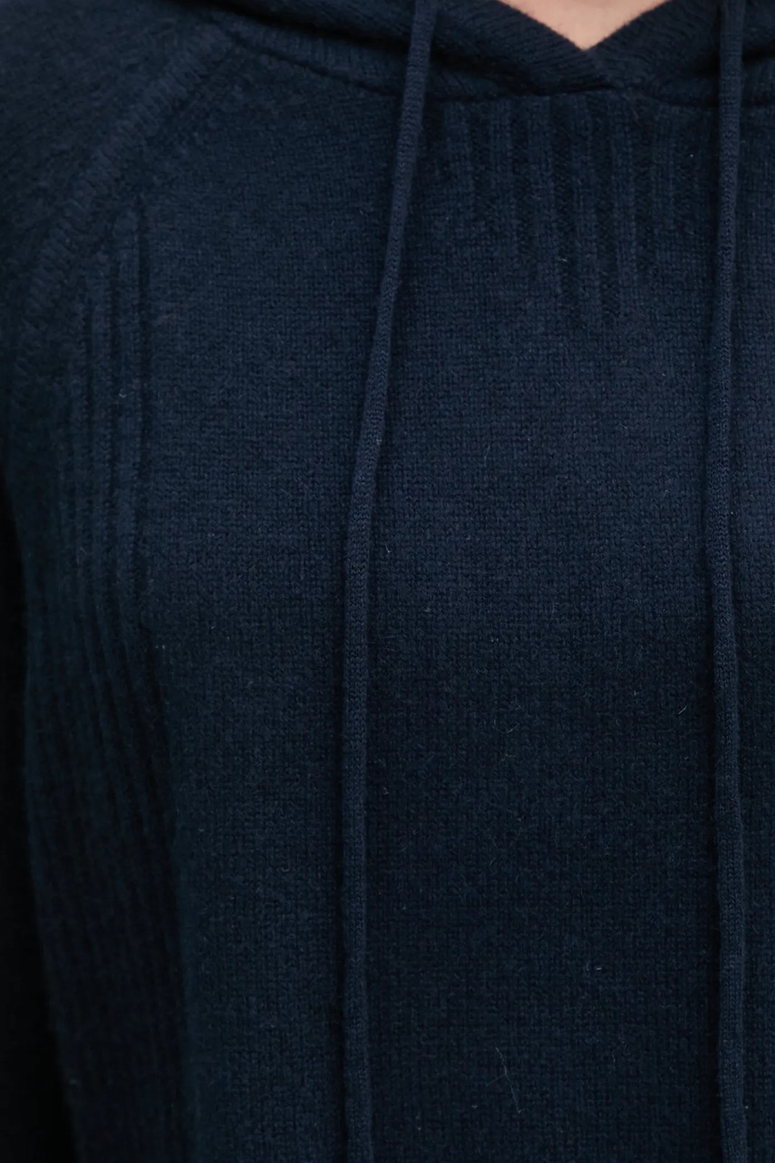 Πουλόβερ κασμίρ FROM FUTURE χρώμα: ναυτικό μπλε, WPH02130 φωτογραφία