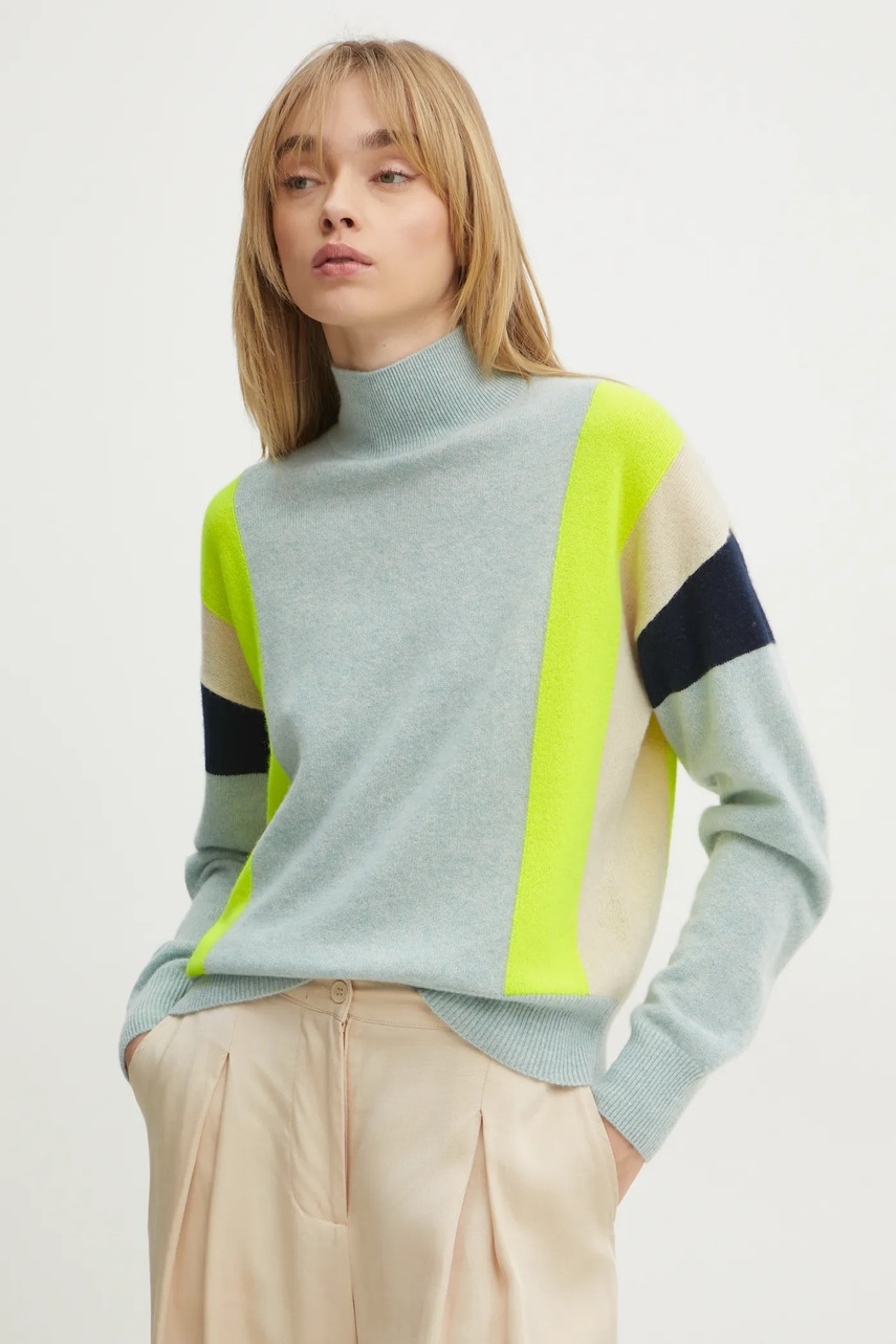 FROM FUTURE pulover de casmir light, cu turtleneck, WPM02180
