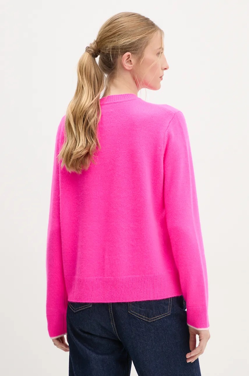 Πουλόβερ κασμίρ FROM FUTURE χρώμα: ροζ, WPR02209 φωτογραφία