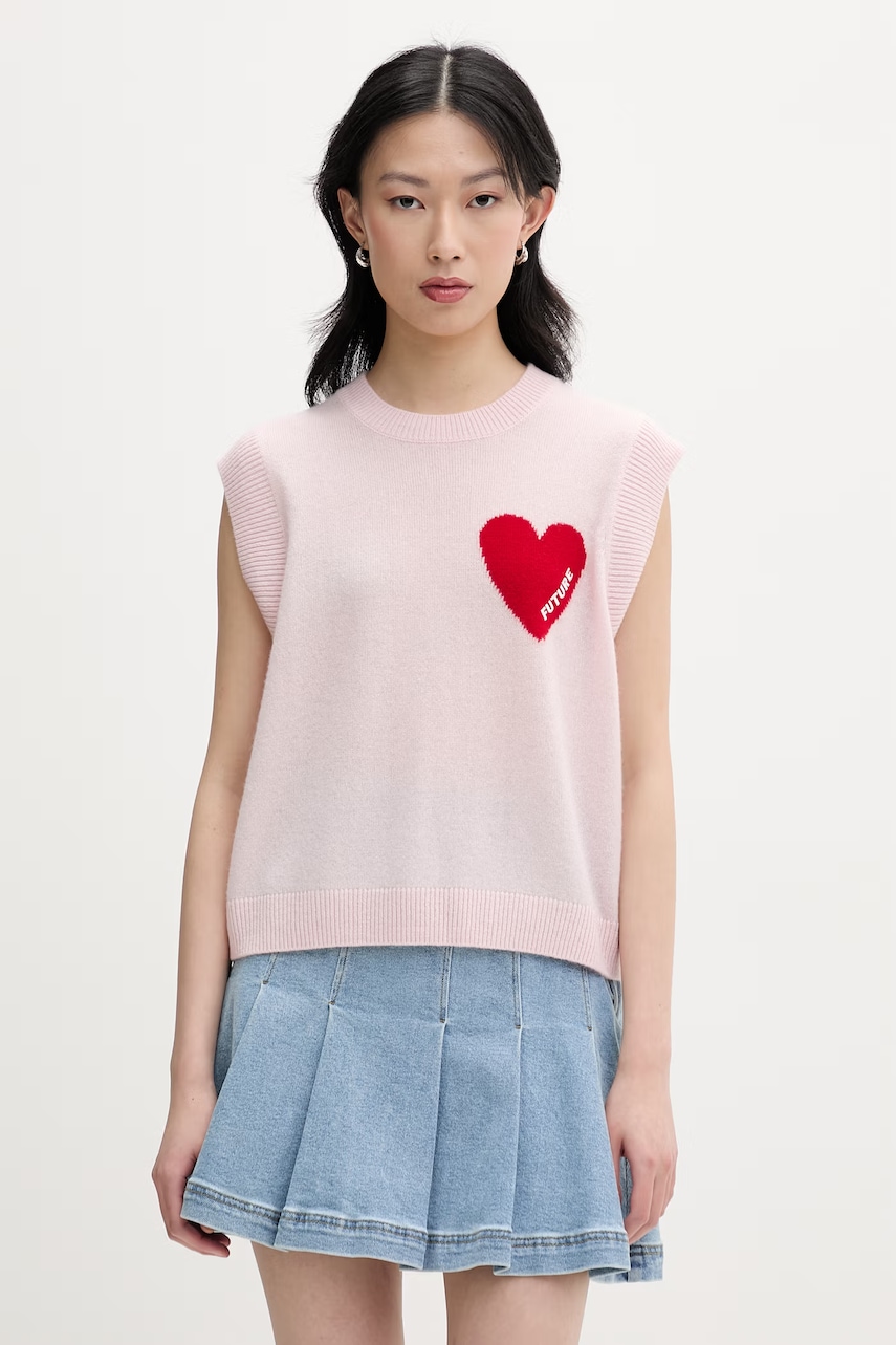 From Future vestă de damă din cașmir