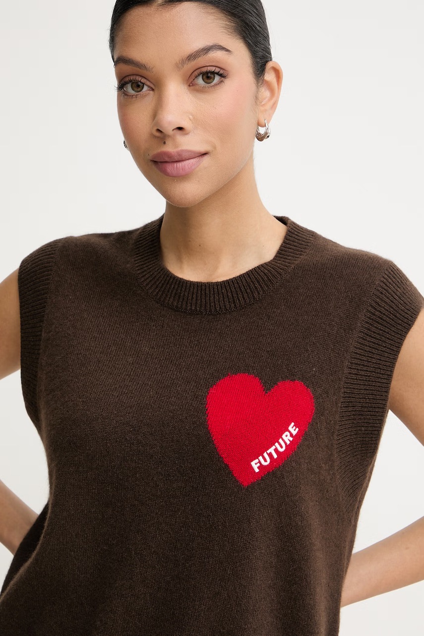 From Future γιλέκο γυναικείο κασμίρι φωτογραφία